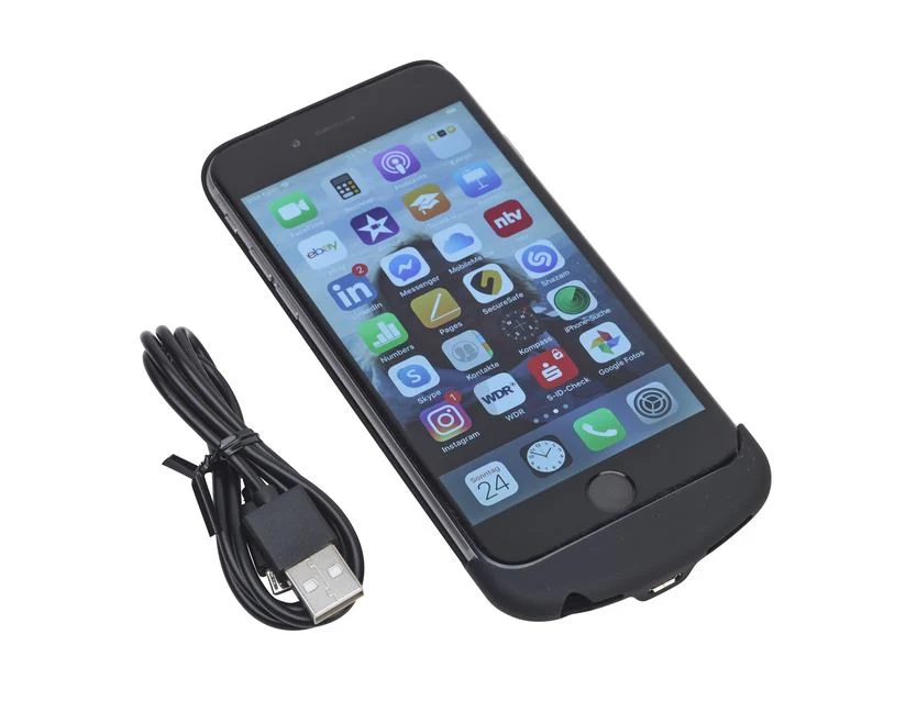 ACV* Funda de carga Qi de Zens para IPhone® 7, en color negro. - Image 3