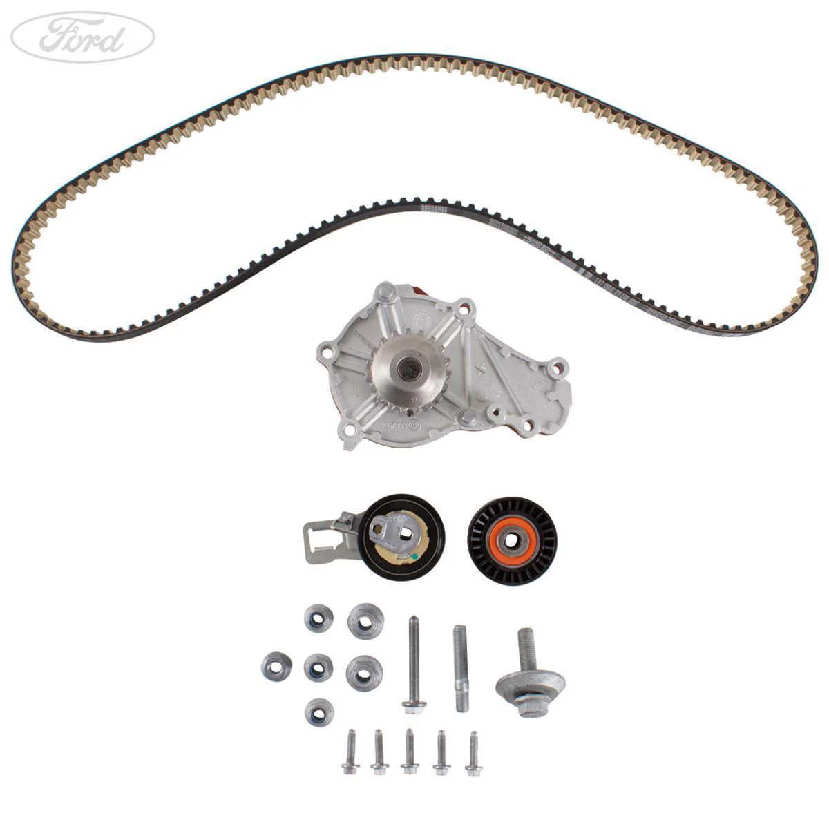 Bomba de agua y tensor correa de distribución originales Ford 1.5 Duratorq TDCi 2008687 - Image 11