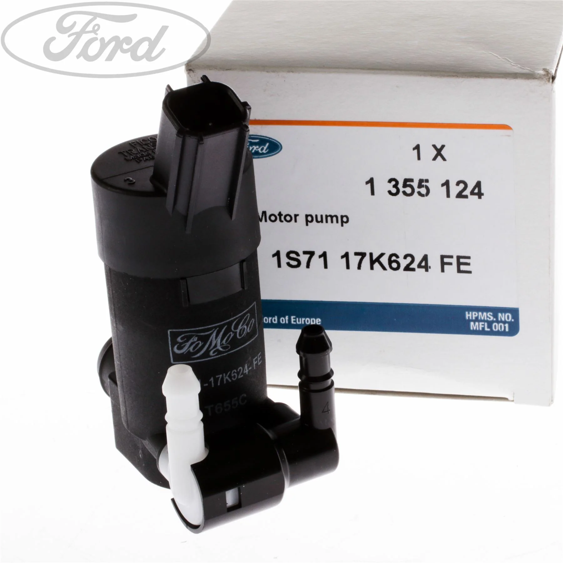 Bomba del lavaparabrisas original para Ford C-Max Focus Galaxy Mondeo S-Max 1355124 - Image 3