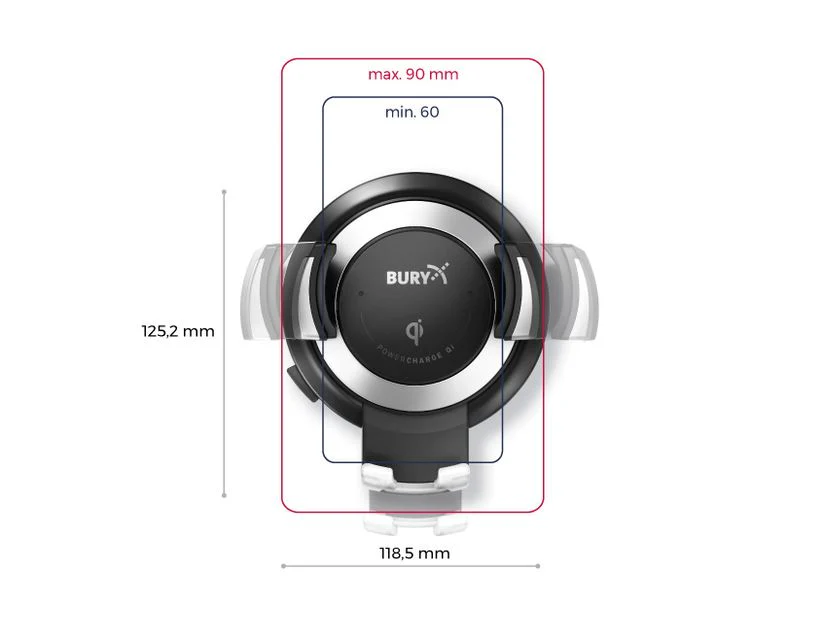 Bury* Sistema POWERMOUNT POWERCHARGE QI. - Image 32