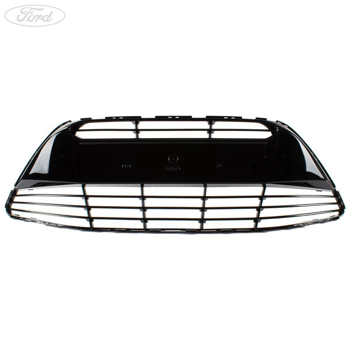 Ford C-Max 10-15 Cubierta Inferior Parrilla Alto Brillo Cromo Negra 1732885 - Image 3