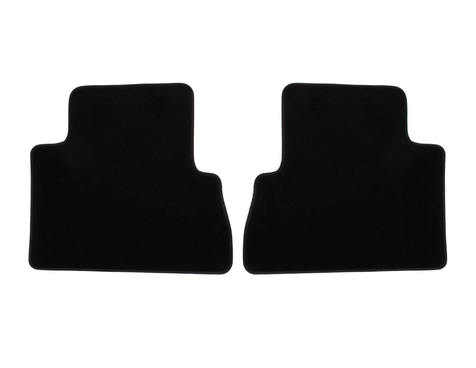 C-MAX Alfombrillas de moqueta  traseras, en color negro, para la 2ª fila de asientos.