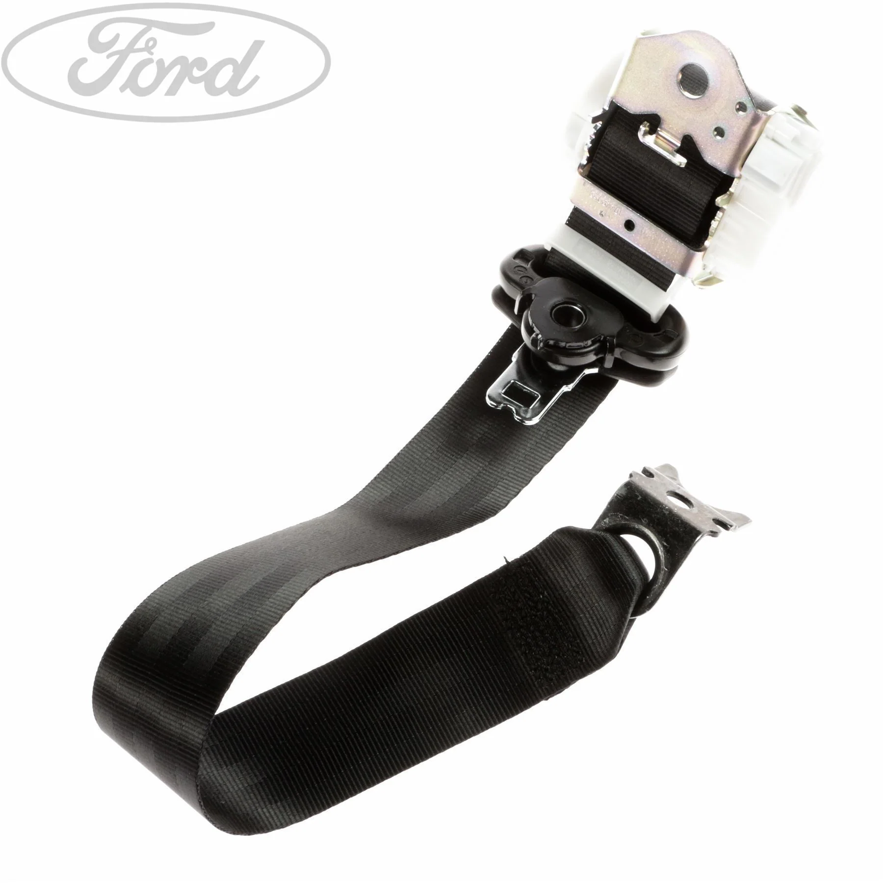 Cinturón de seguridad trasero der. O/S (lado del pasajero) original para Ford C-Max 1917304 - Image 2