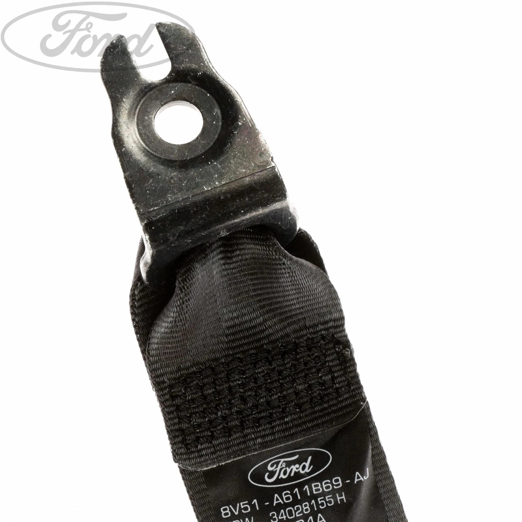 Cinturón de seguridad trasero izquierdo N/A (lado del conductor) original para Ford Fiesta 1814670 - Image 3