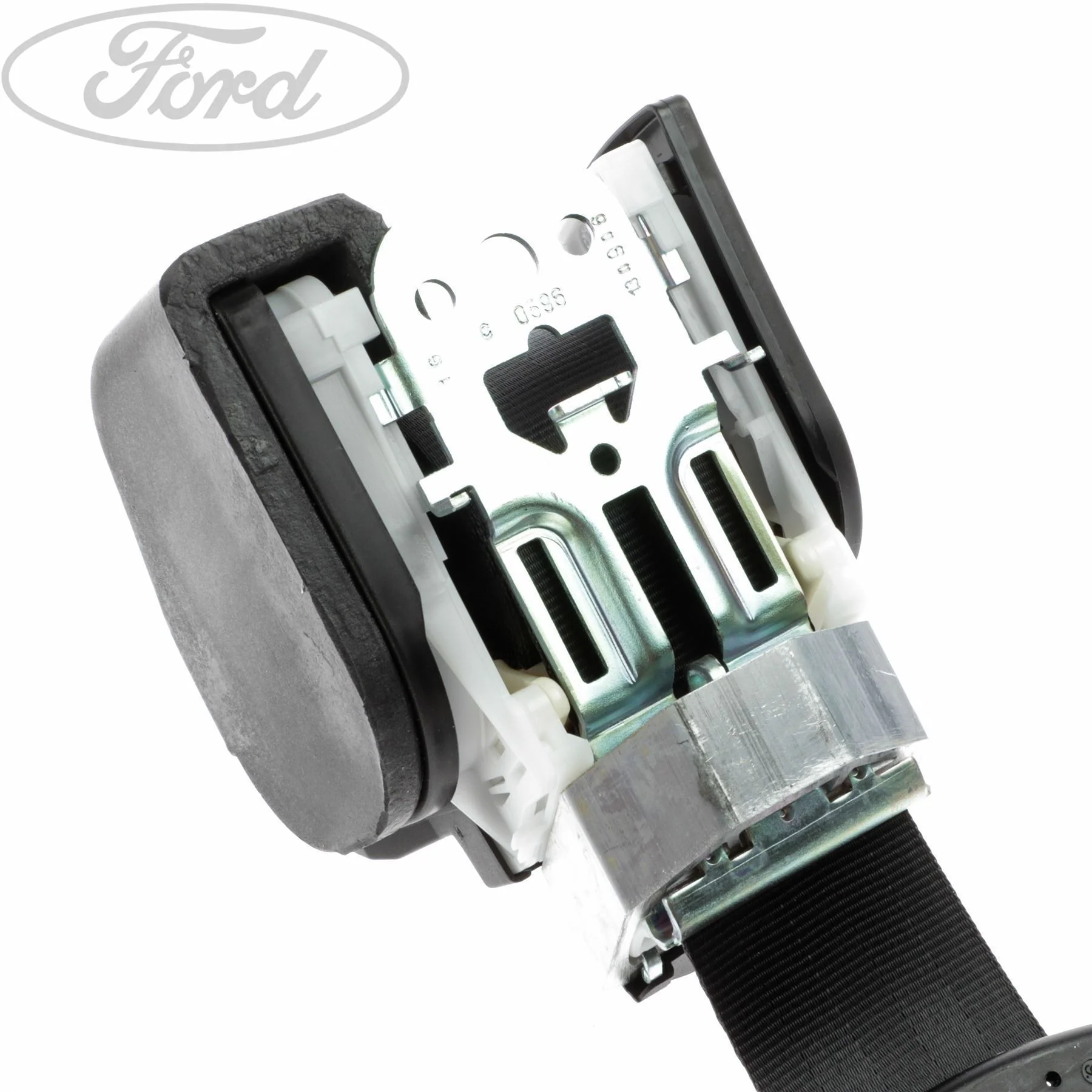 Cinturón de seguridad trasero izquierdo N/S (lado del conductor) original para Ford Transit/Tourneo Custom de 2012- en adelante 1811559 - Image 3