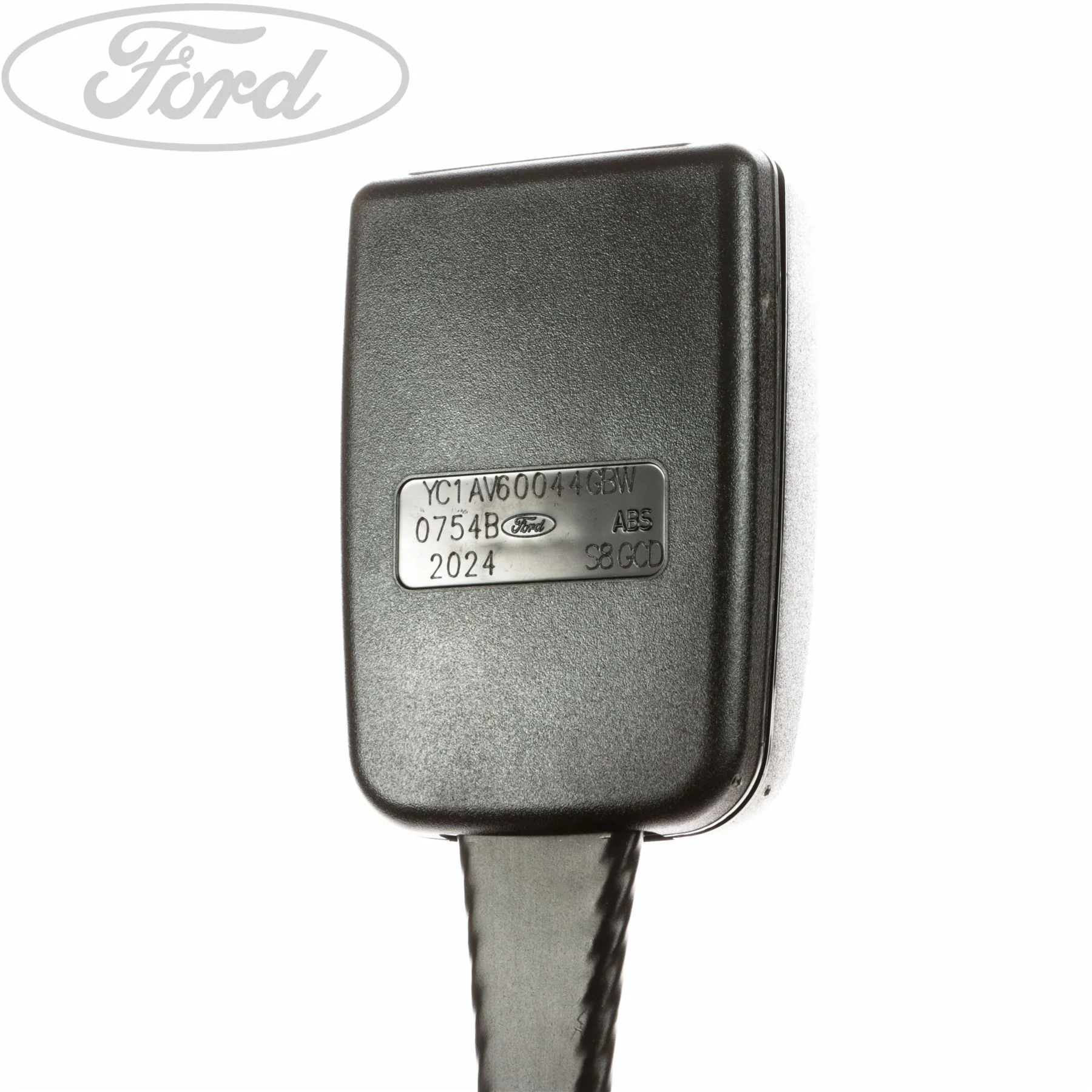 Cinturón de seguridad trasero y hebilla originales para Ford Transit 4447378