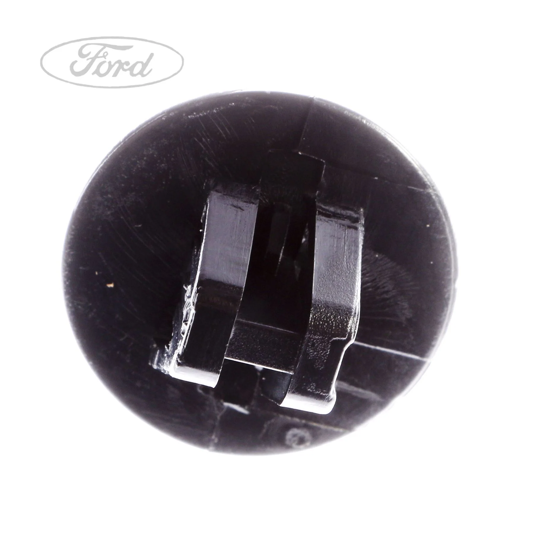Clip de fijación con cordón para bandeja trasera de maletero original para Ford Fiesta Fusion 1208271 - Image 3