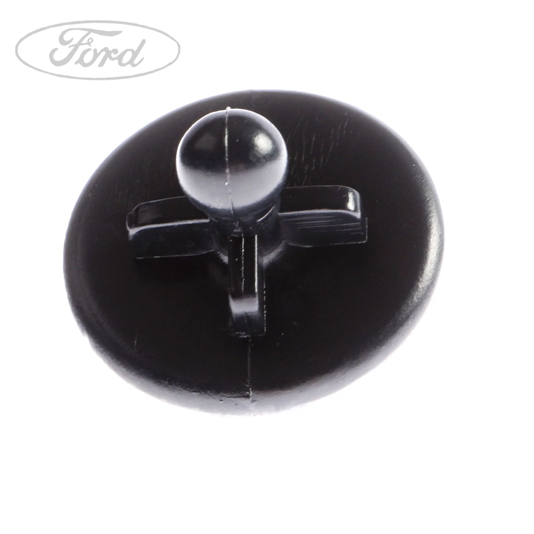 Clip de fijación con cordón para bandeja trasera de maletero original para Ford Fiesta Fusion 1208271 - Image 4