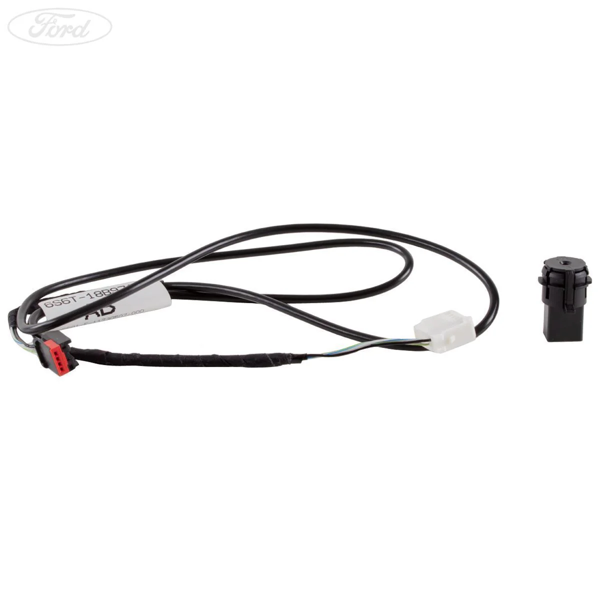Conector adaptador de audio del sistema auxiliar (AUX) original para Ford Fiesta 1426121 - Image 2