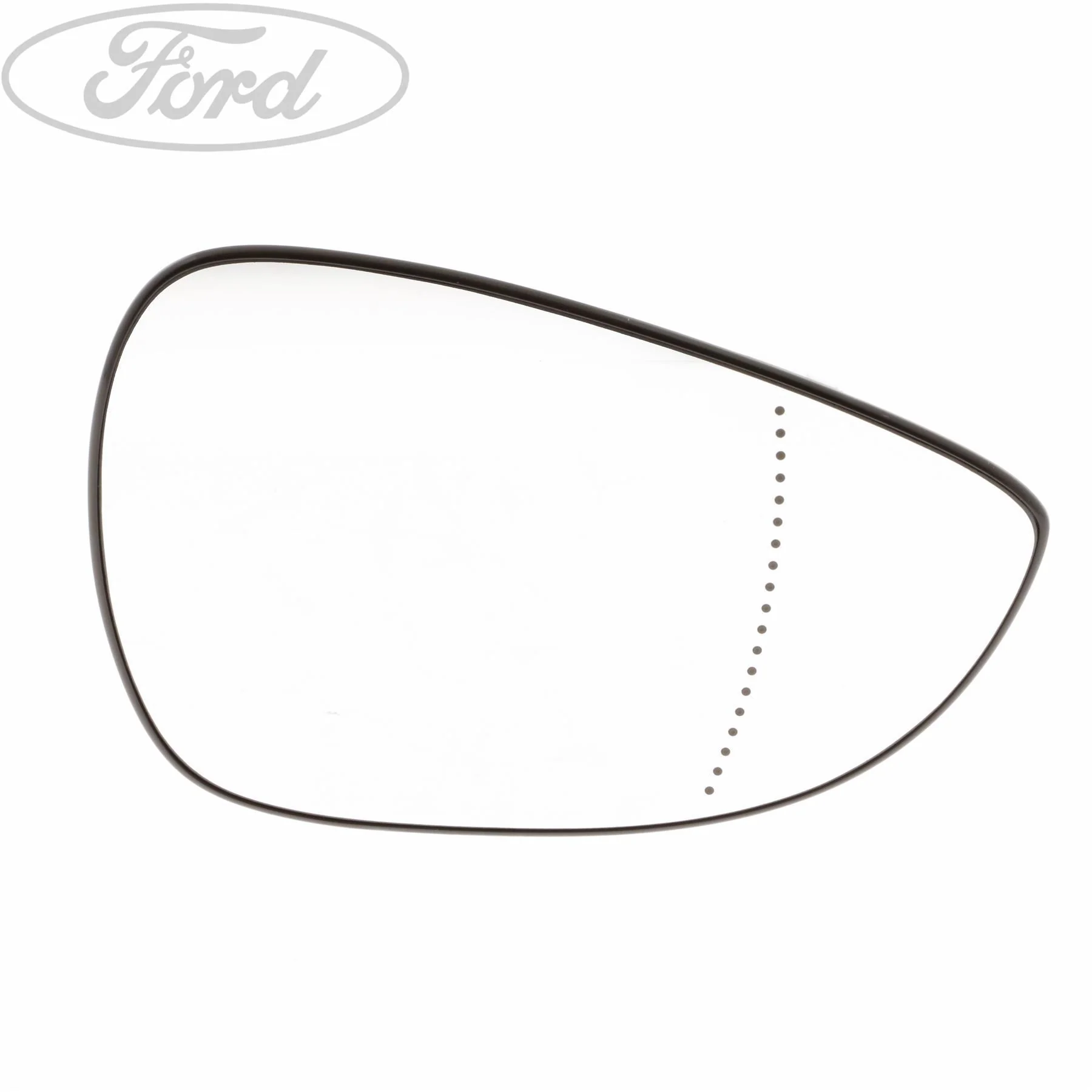 Cristal del espejo retrovisor derecho O/S (lado del pasajero) original para Ford Fiesta 1531440 - Image 4