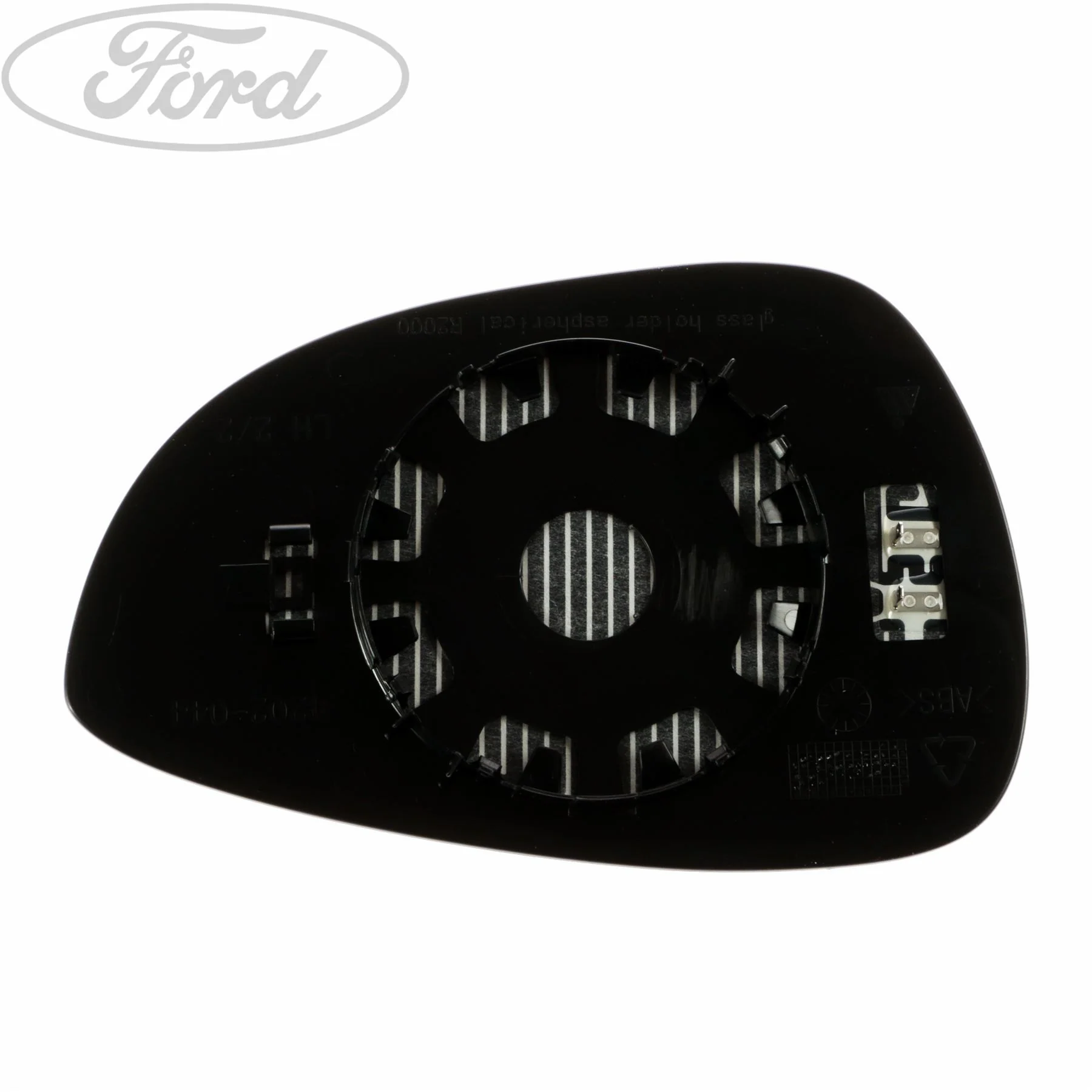 Cristal del espejo retrovisor izquierdo N/S (lado del conductor) original para Ford Fiesta 1671414 - Image 4
