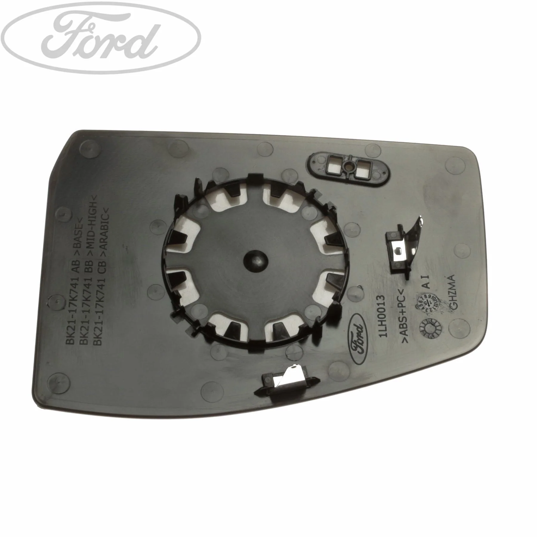 Cristal del espejo retrovisor izquierdo N/S (lado del conductor) original para Ford Transit Tourneo Custom de 2012 en adelante 1766586 - Image 3