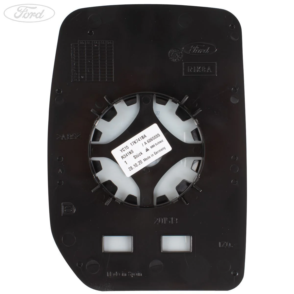 Cristal del espejo retrovisor izquierdo N/S (lado del conductor) original para Ford Transit Transit 4059969 - Image 7