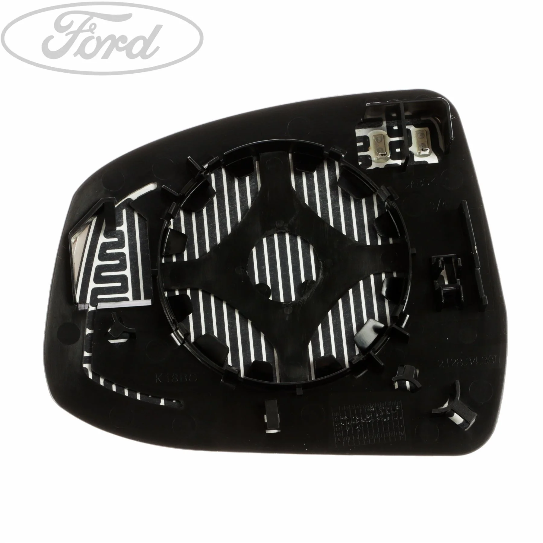 Cristal del espejo retrovisor lateral derecho O/S (lado del pasajero) original para Ford Mondeo Focus 1746419 - Image 3