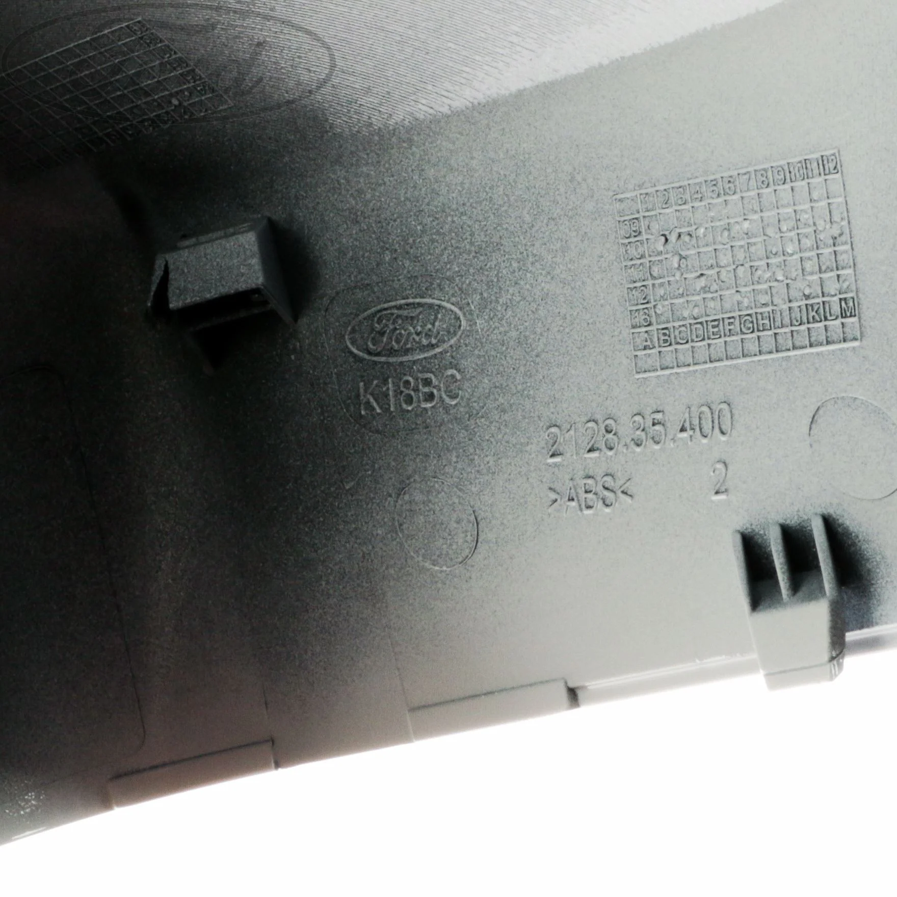 Cubierta/carcasa del espejo retrovisor lateral delantero derecho O/S (lado del pasajero) original para Ford C-Max Grand C-Max 1775942 - Image 8