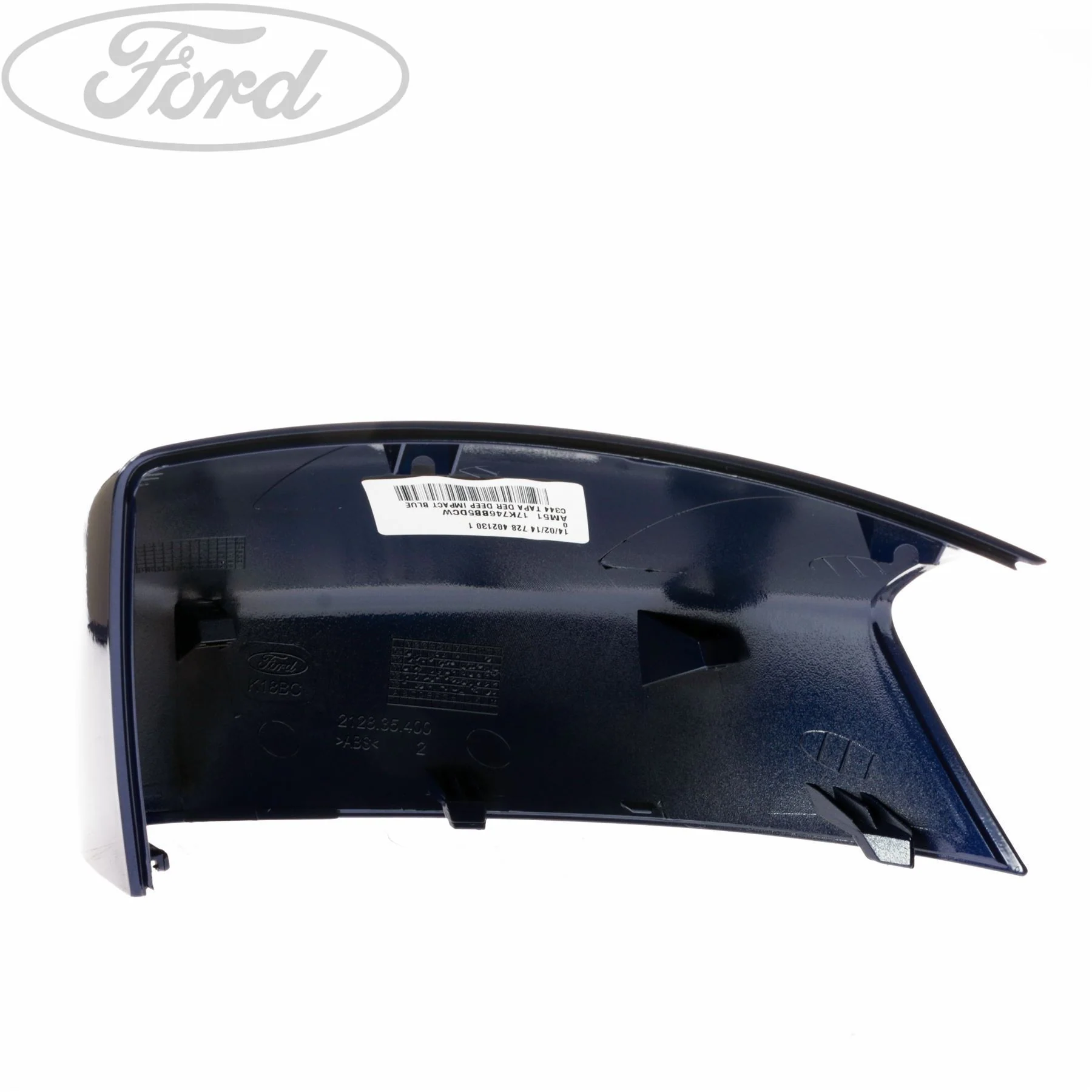 Cubierta/carcasa del espejo retrovisor lateral delantero derecho O/S (lado del pasajero) original para Ford C-Max Grand C-Max 1828170 - Image 3