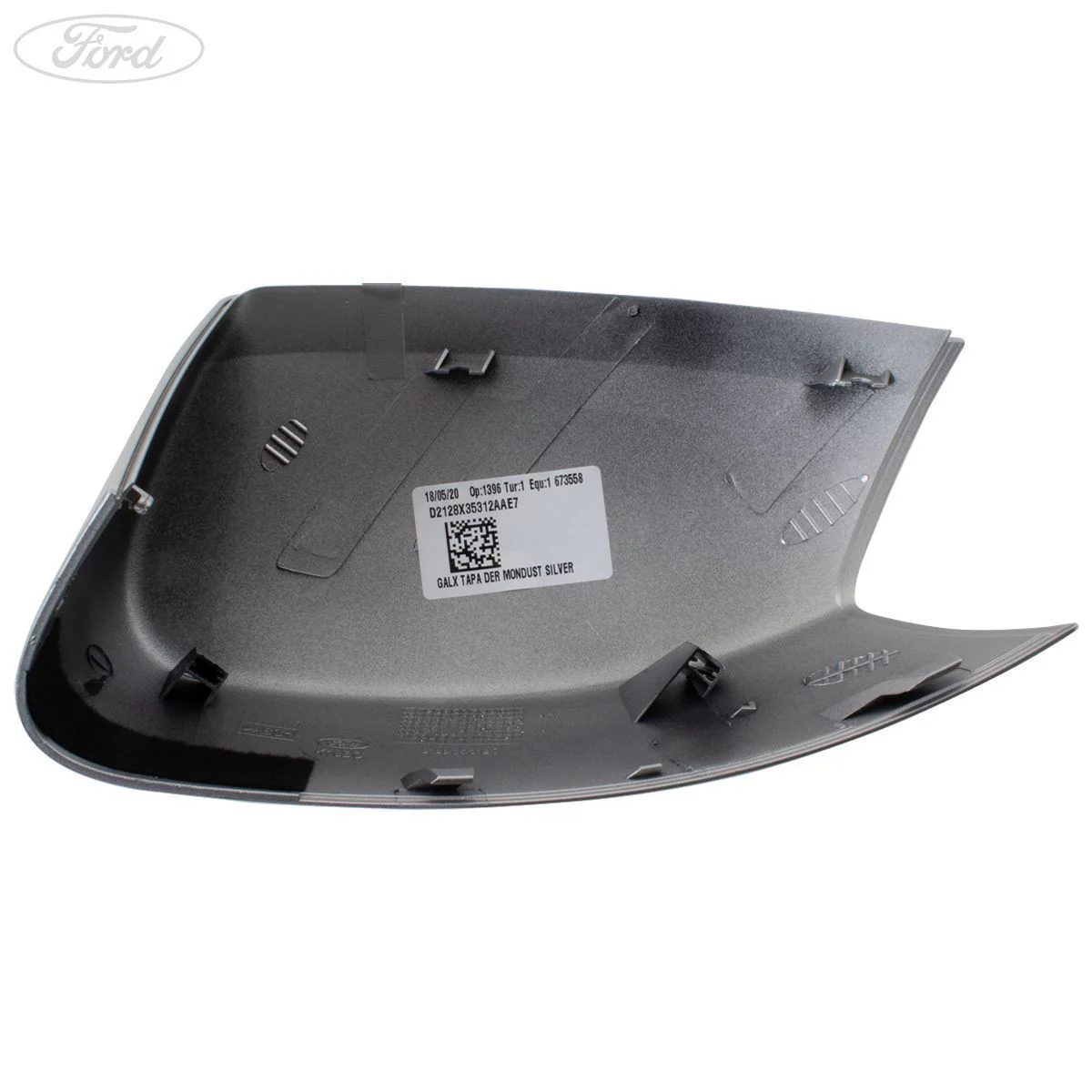 Cubierta/carcasa del espejo retrovisor lateral delantero derecho O/S (lado del pasajero) original para Ford Galaxy S-Max Kuga 1497981 - Image 2