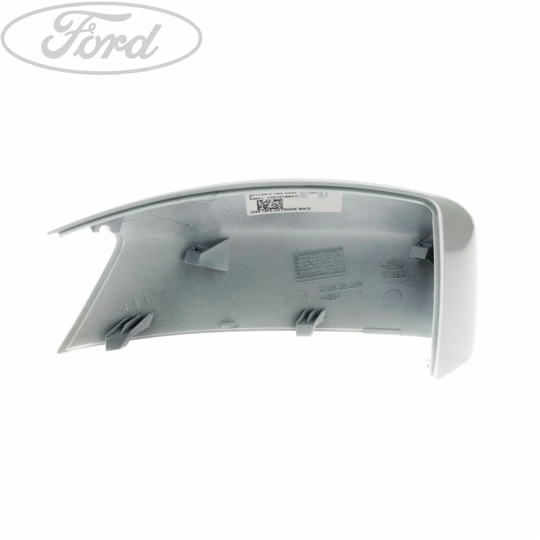 Cubierta/carcasa del espejo retrovisor lateral delantero izquierdo N/S (lado del conductor) original para Ford C-Max Grand C-Max 1775929 - Image 2