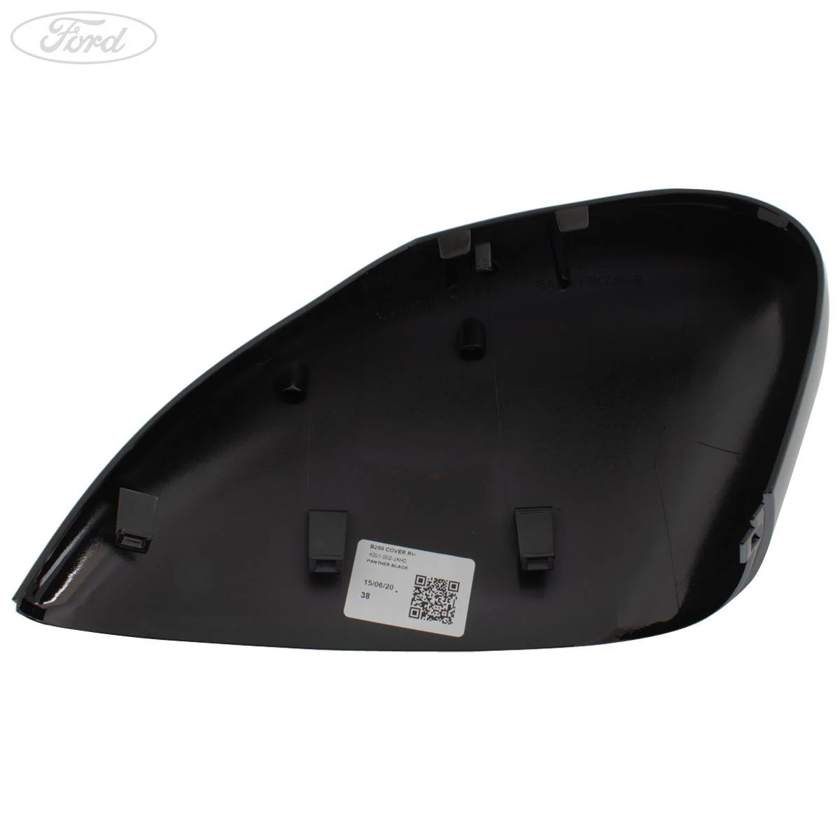 Cubierta de la carcasa del espejo retrovisor lateral delantero derecho O/S (lado del pasajero) original para Ford Fiesta 1594522 - Image 5