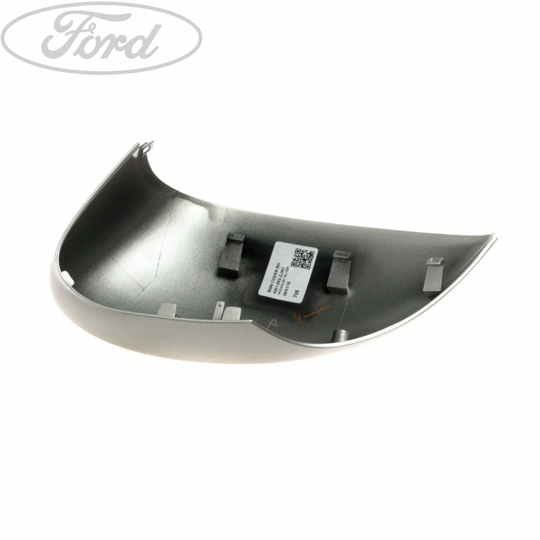 Cubierta de la carcasa del espejo retrovisor lateral delantero derecho O/S (lado del pasajero) original para Ford Fiesta 1594526 - Image 3