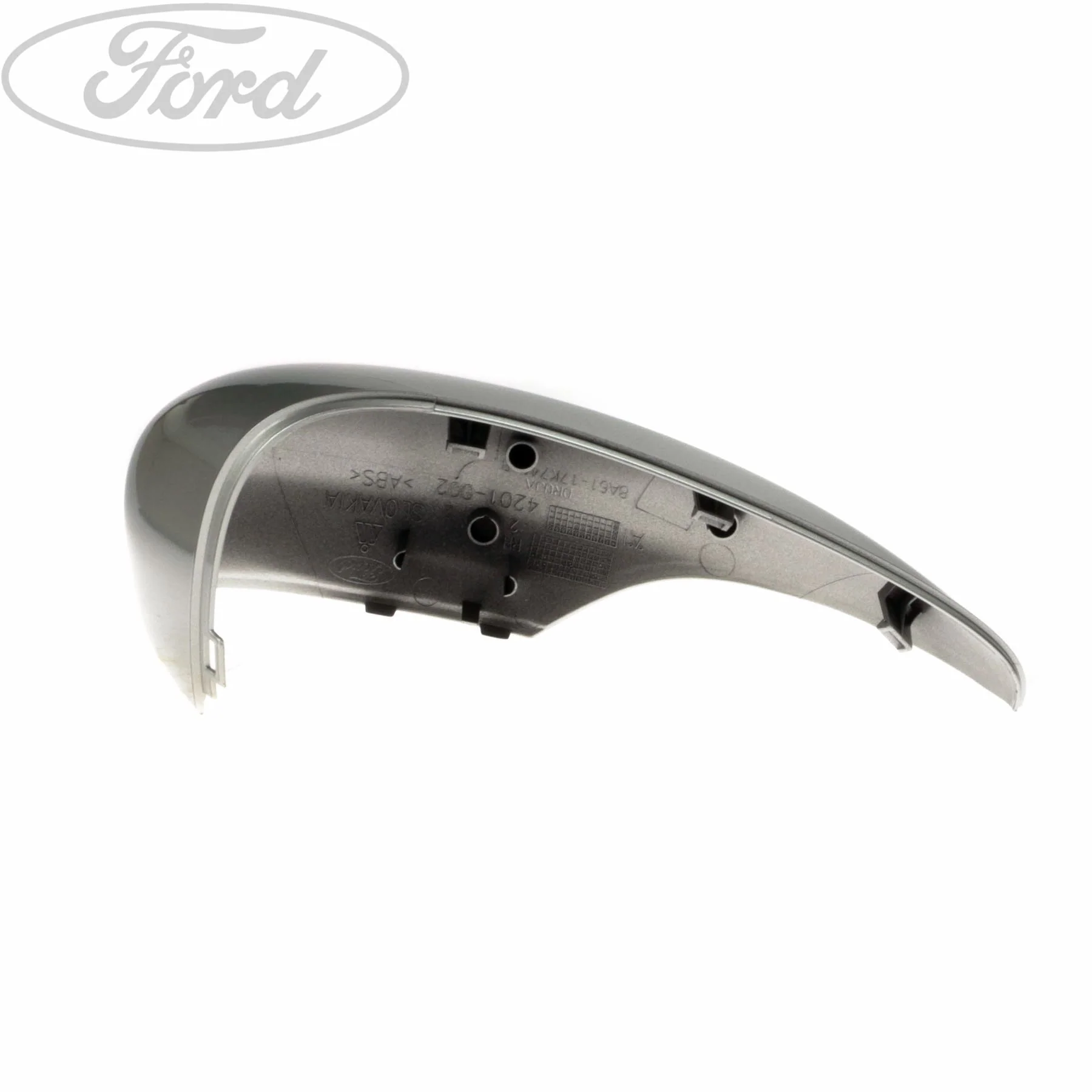 Cubierta de la carcasa del espejo retrovisor lateral delantero derecho O/S (lado del pasajero) original para Ford Fiesta 1594526 - Image 4