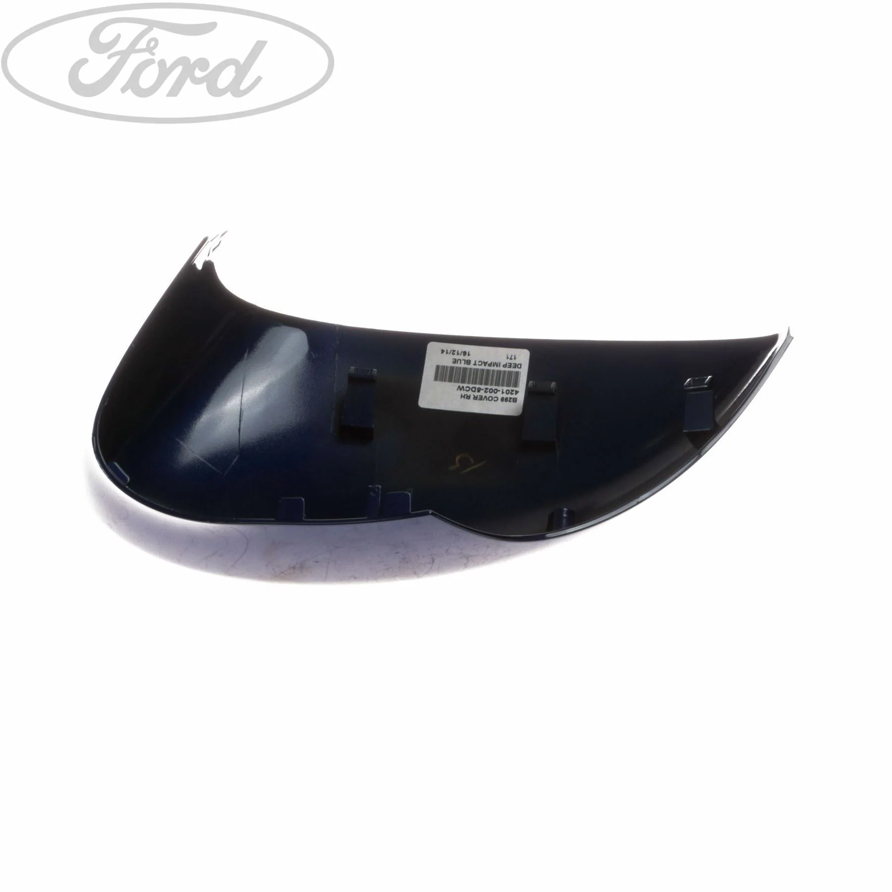 Cubierta de la carcasa del espejo retrovisor lateral delantero derecho O/S (lado del pasajero) original para Ford Fiesta 1828146 - Image 5