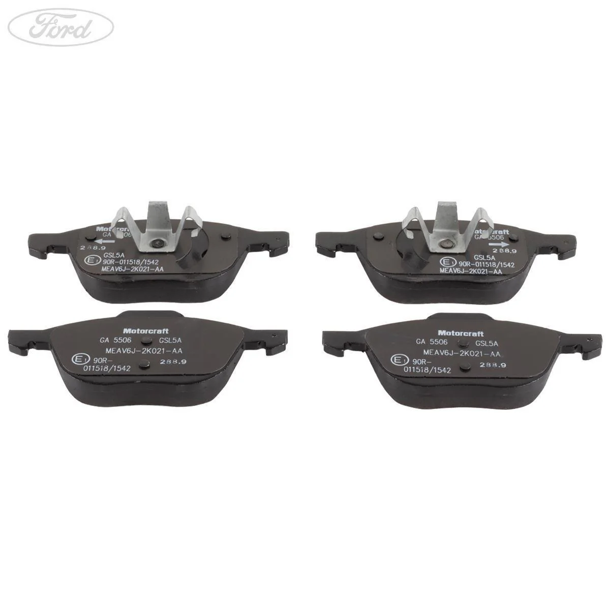 EcoSport 2017-2024 Kit de Forro de Freno Eje Trasero Negro - Image 3