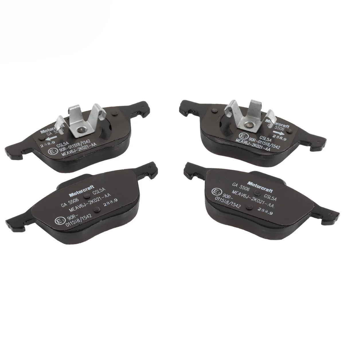 EcoSport 2017-2024 Kit de Forro de Freno Eje Trasero Negro - Image 7