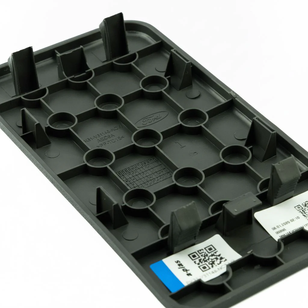 Embellecedor de compartimento de carga IZQ gris 1x Transit 2019+ - Image 5