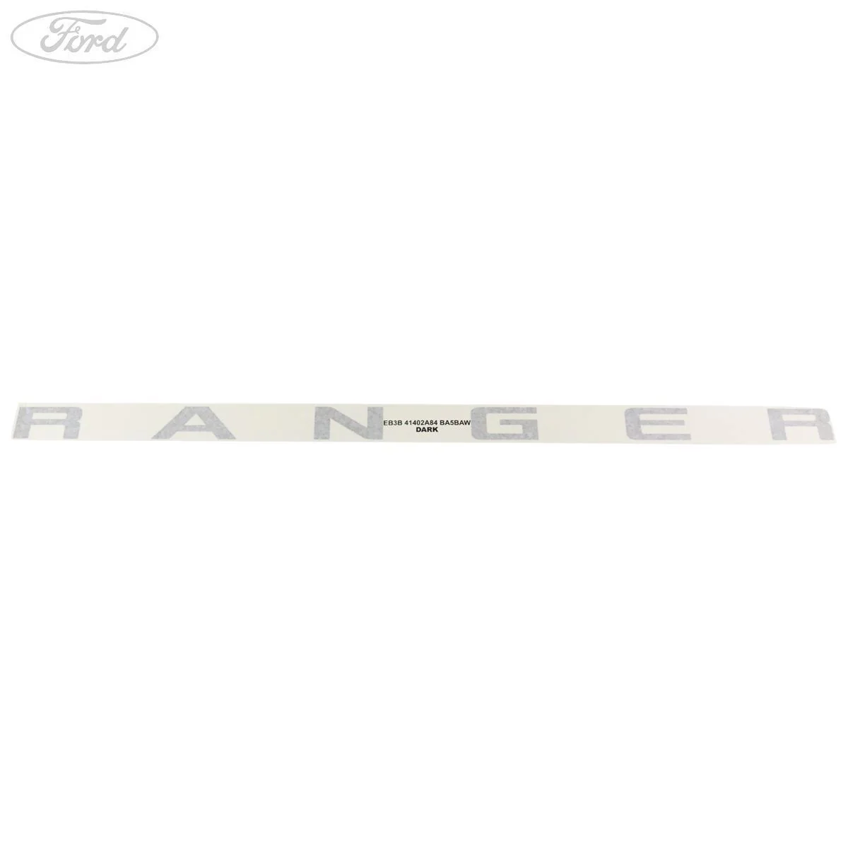 Emblema adhesivo con el nombre del portón trasero original para Ford Ranger 2015–2019 1920048 - Image 4