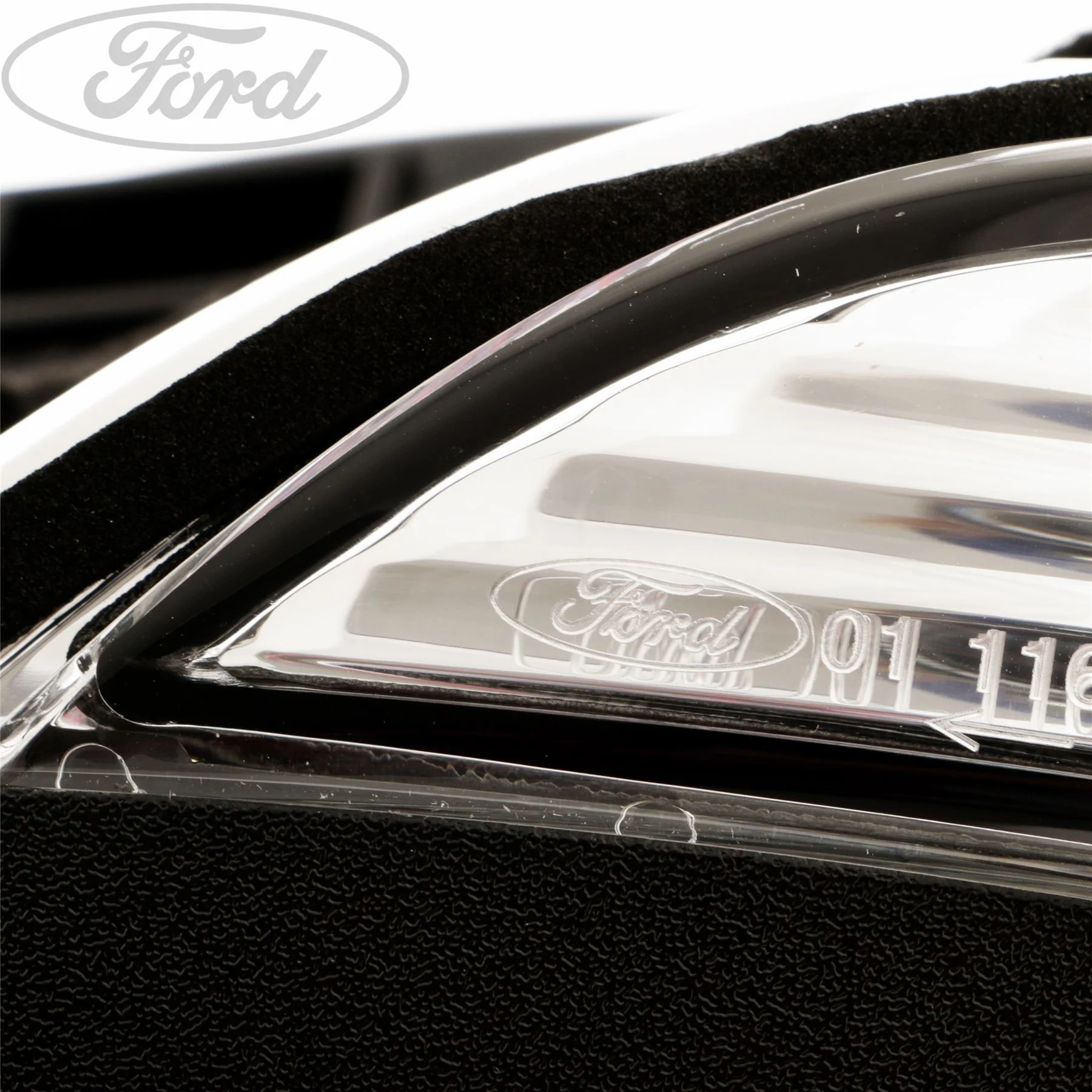 Espejo retrovisor exterior delantero izquierdo N/S (lado del conductor) original para Ford Fiesta 1753825 - Image 2