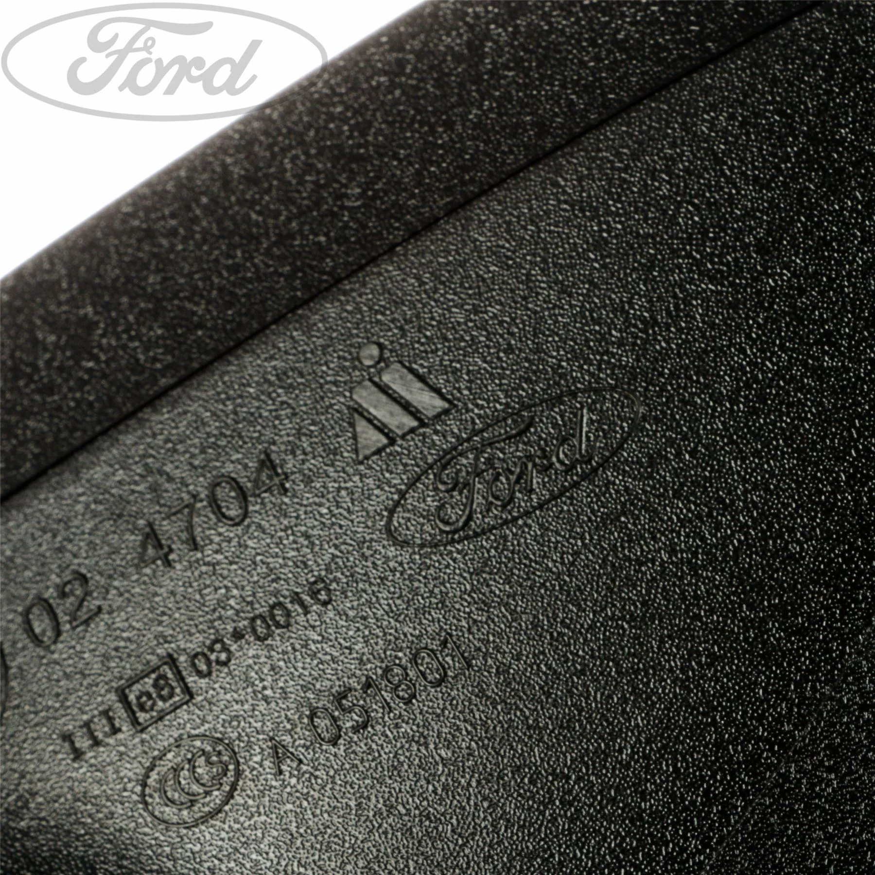 Espejo retrovisor lateral delantero O/S (lado del pasajero) original para Ford Fiesta 1753801 - Image 2