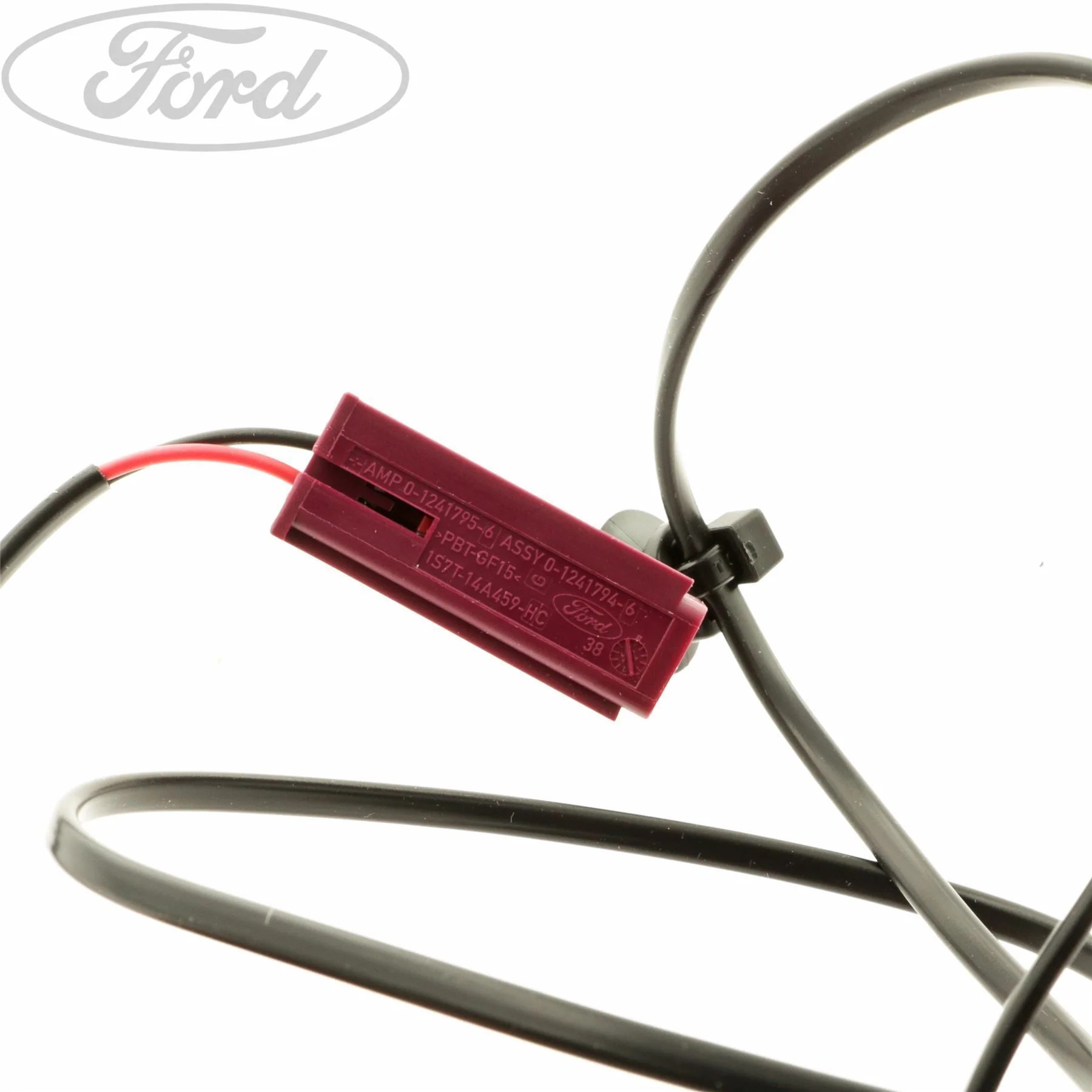 Ford Fiesta 08-12 Hebilla Cinturón Seguridad con Interruptor Negro 1724195 - Image 3