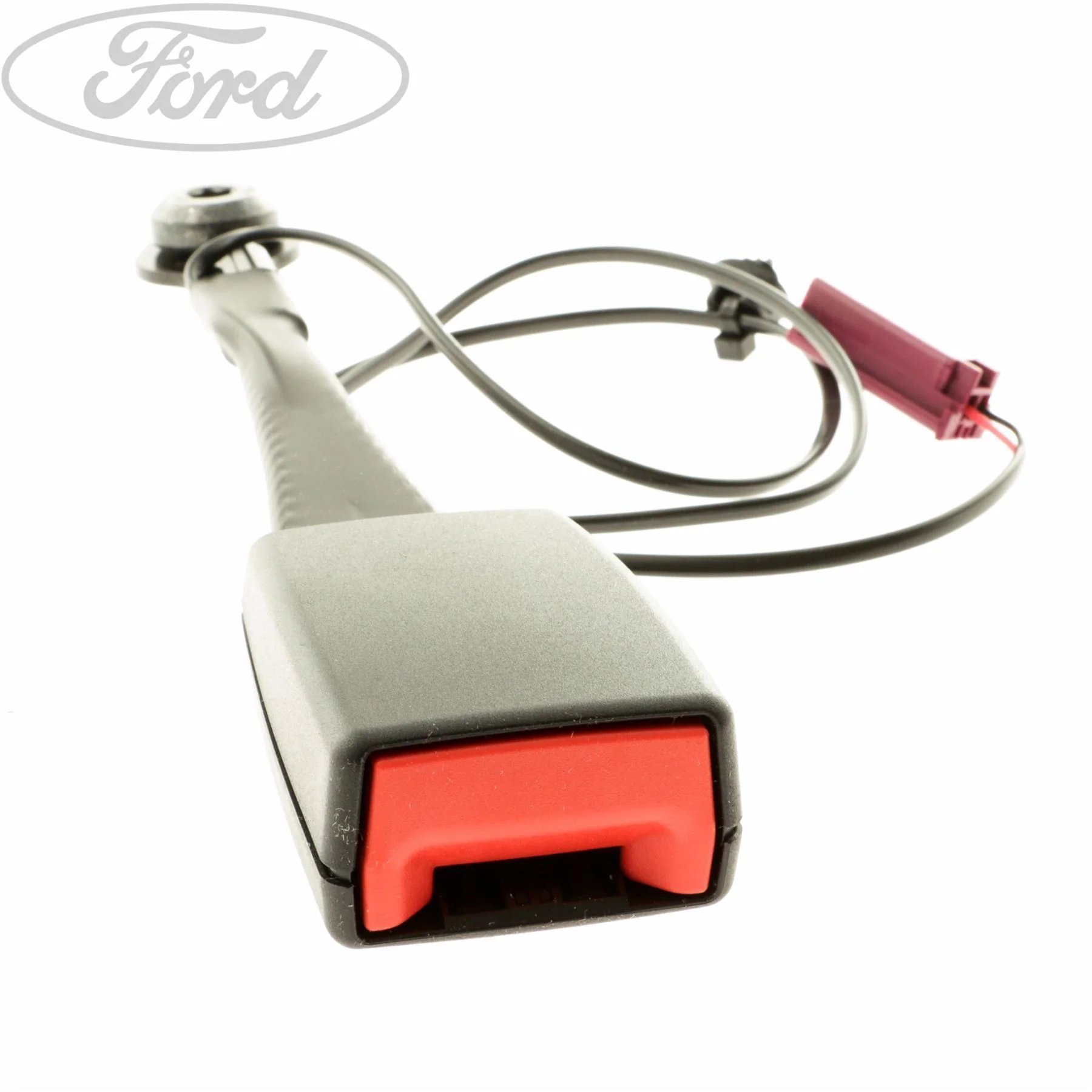 Ford Fiesta 08-12 Hebilla Cinturón Seguridad con Interruptor Negro 1724195 - Image 4