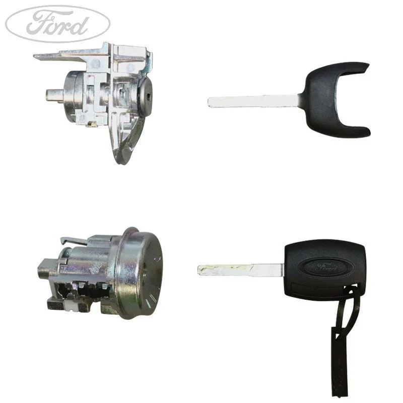 Ford Fiesta 2008-2019 Cerradura Completa Izq. Delantera Negra 1831482 - Image 5