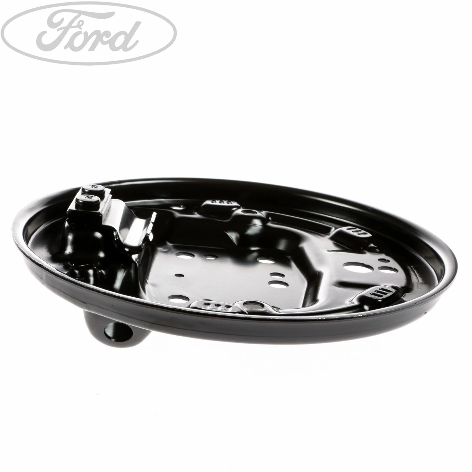 Ford Fiesta 2008-2019 Placa Trasera Freno Izq. Negra 1846627 - Image 3