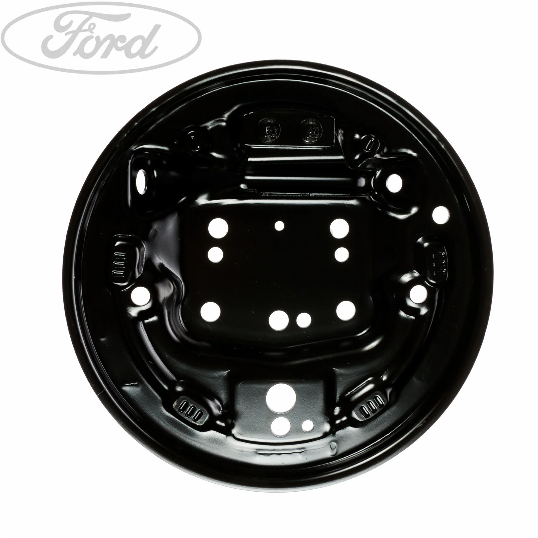 Ford Fiesta 2008-2019 Placa Trasera Freno Izq. Negra 1846627 - Image 4
