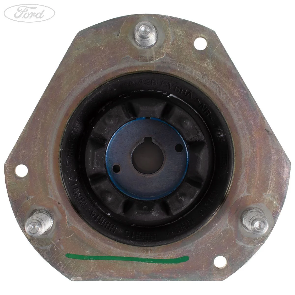 Ford Fiesta 2012-2019 Soporte Montaje Parachoques Frontal Negro 1811428 - Image 3
