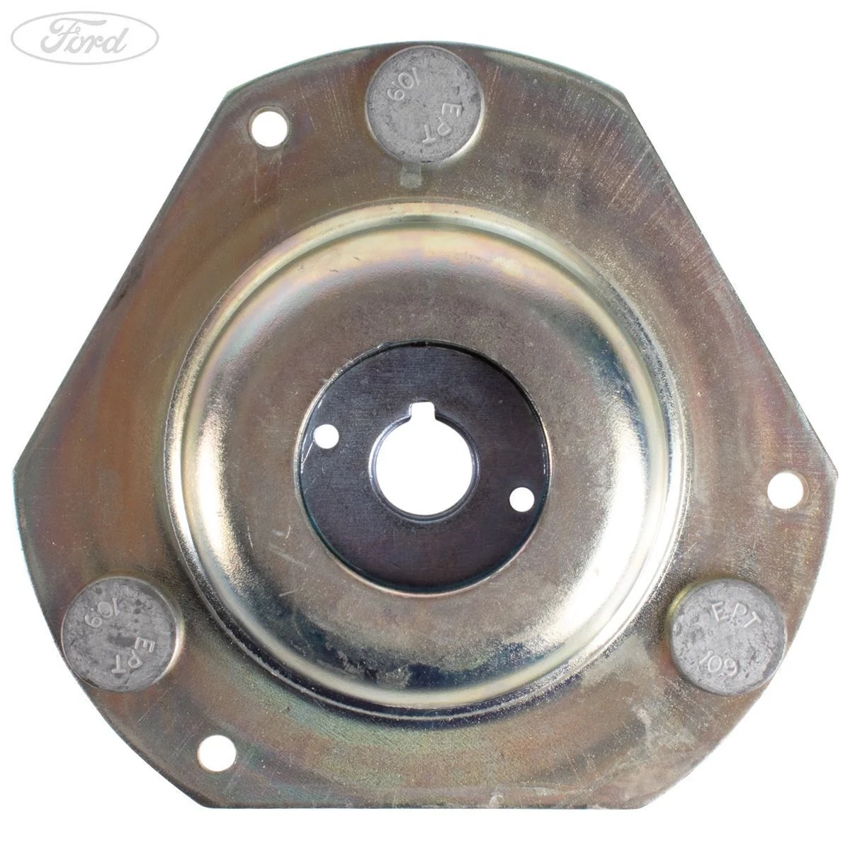 Ford Fiesta 2012-2019 Soporte Montaje Parachoques Frontal Negro 1811428 - Image 4