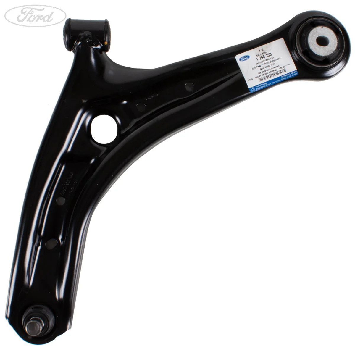 Ford Fiesta 2012-2019 Brazo Suspensión Frontal Izq. ST/ST2 Negro 1796133 - Image 4