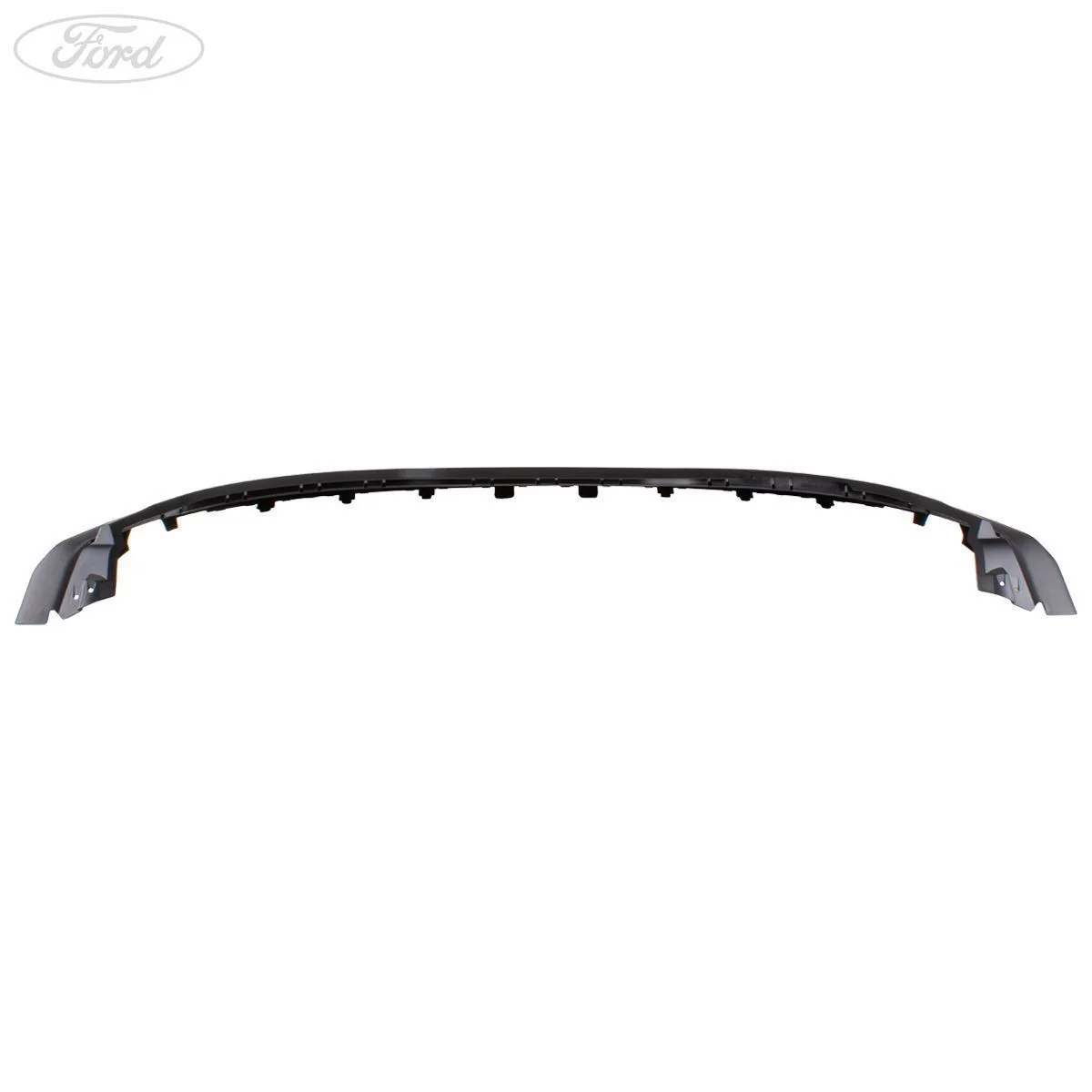 Ford Fiesta 2012-19 Deflector Piedras Parachoques Trasero Negro 1866724 - Image 2