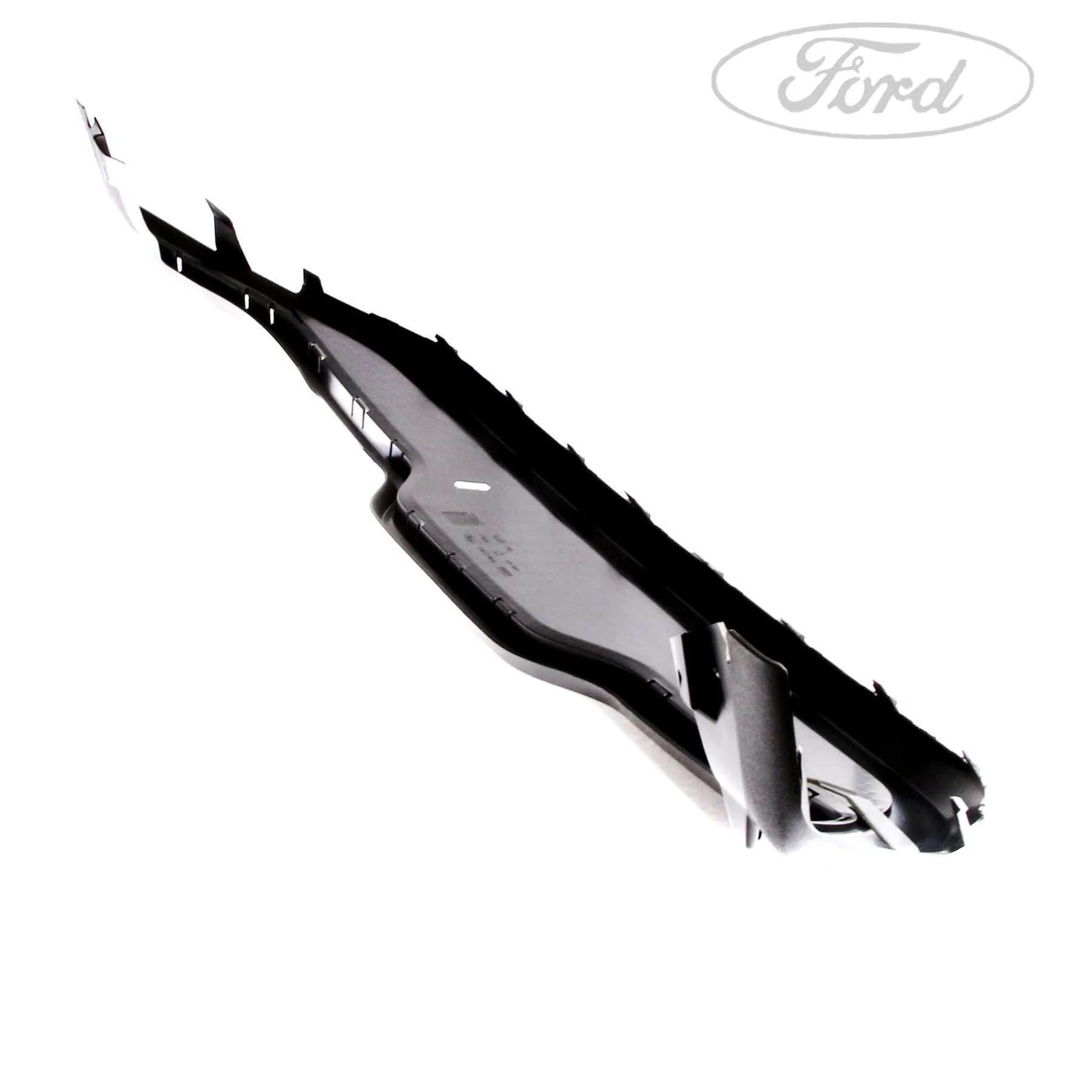 Ford Fiesta 2012-19 Deflector Piedras Parachoques Trasero Negro 1866724 - Image 3
