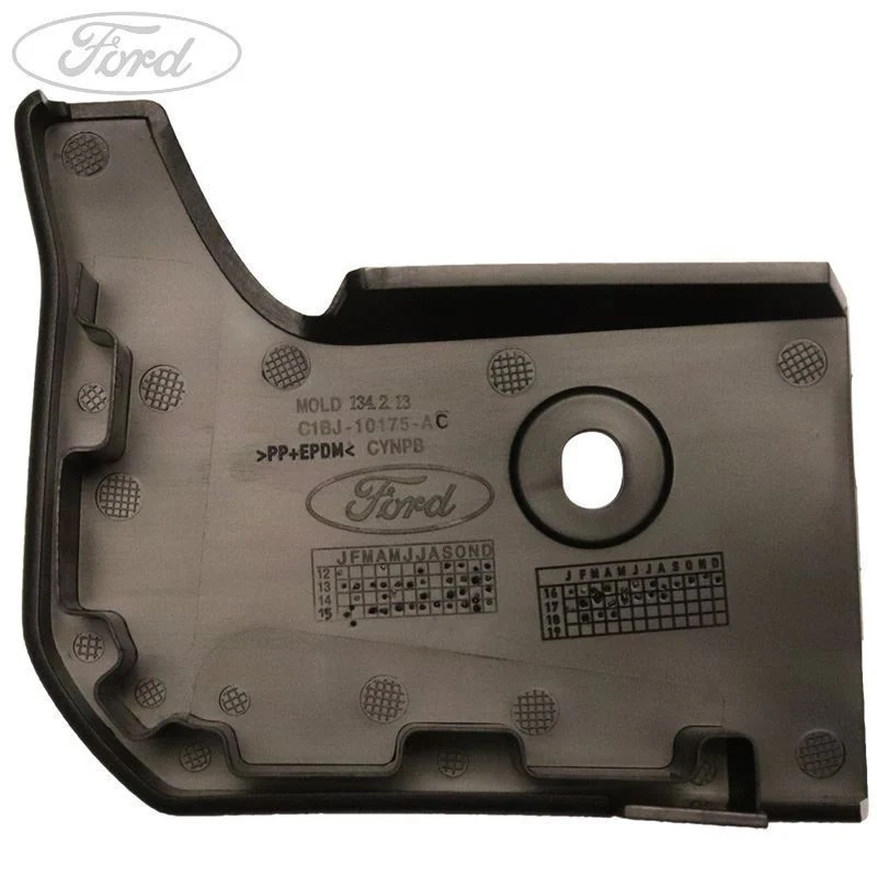 Ford Fiesta 2012-2019 Extensión Panel Rocker Carrocería Texturizada Negr 1877700 - Image 5
