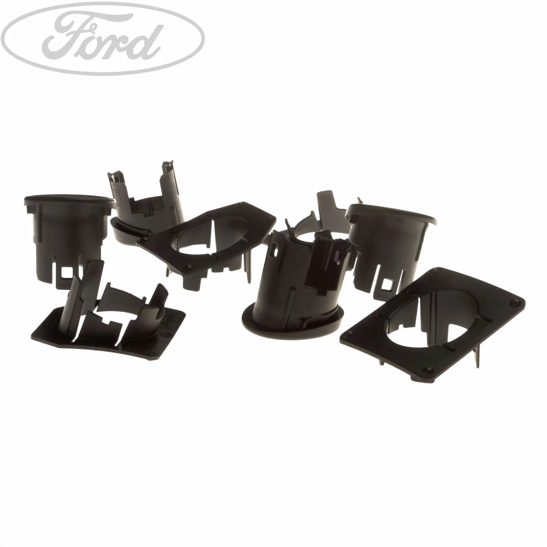 Ford Fiesta Retenedor Parachoques Trasero Color CarrocerÃa 1818623 - Image 3