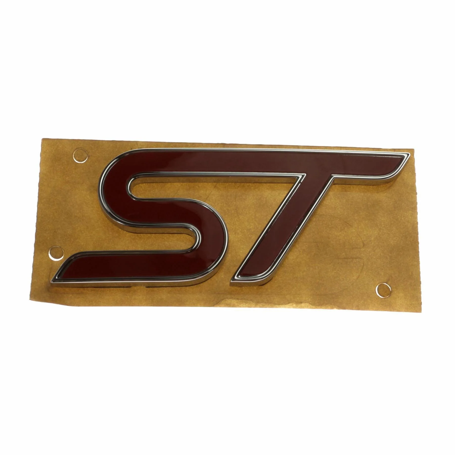 Ford Fiesta 2012-2019 ST/ST2 Placa Nombre Parachoques Delantero Negra 1794608 - Image 6