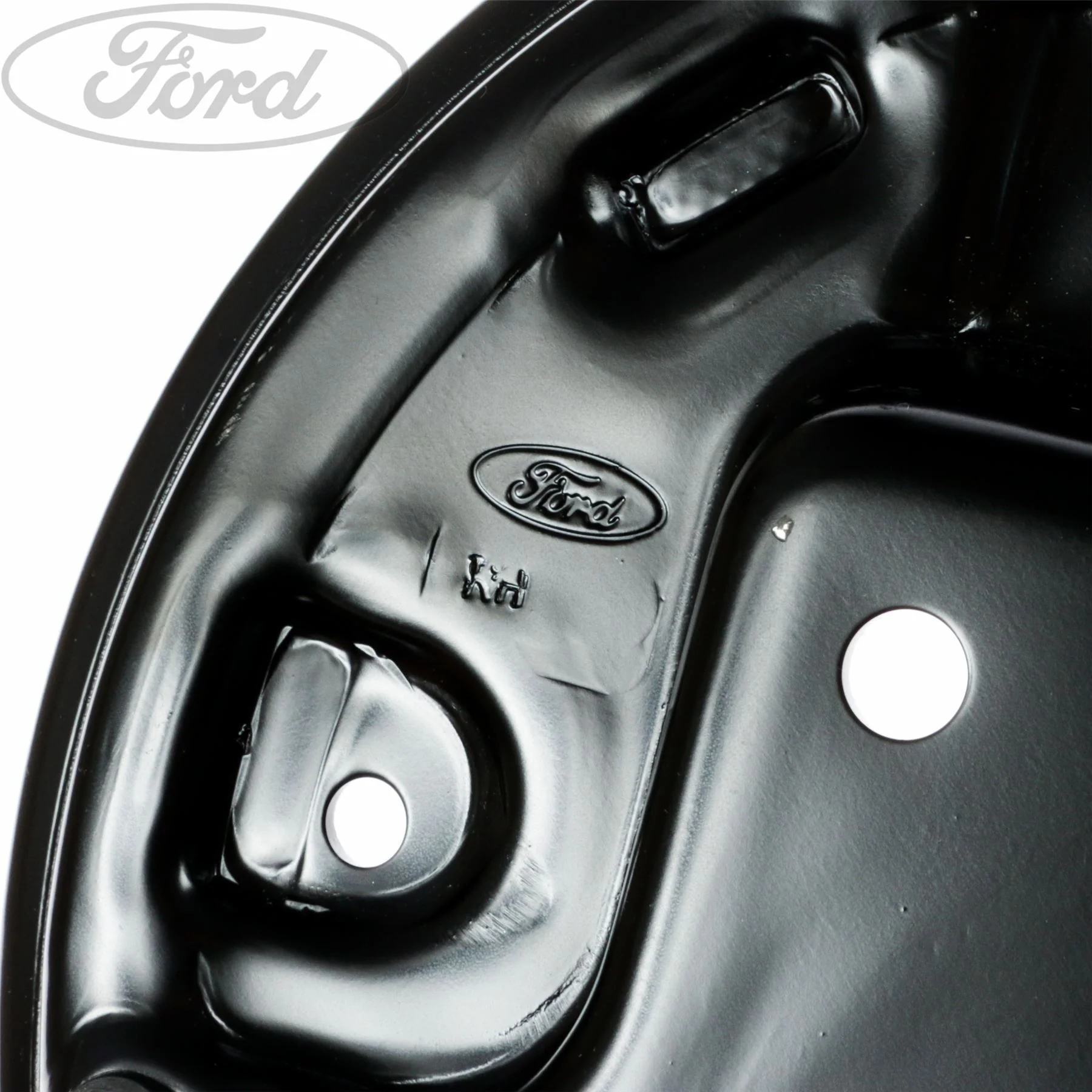 Ford Fiesta Fusion Placa Freno Trasero Derecho Negro 1522945 - Image 3