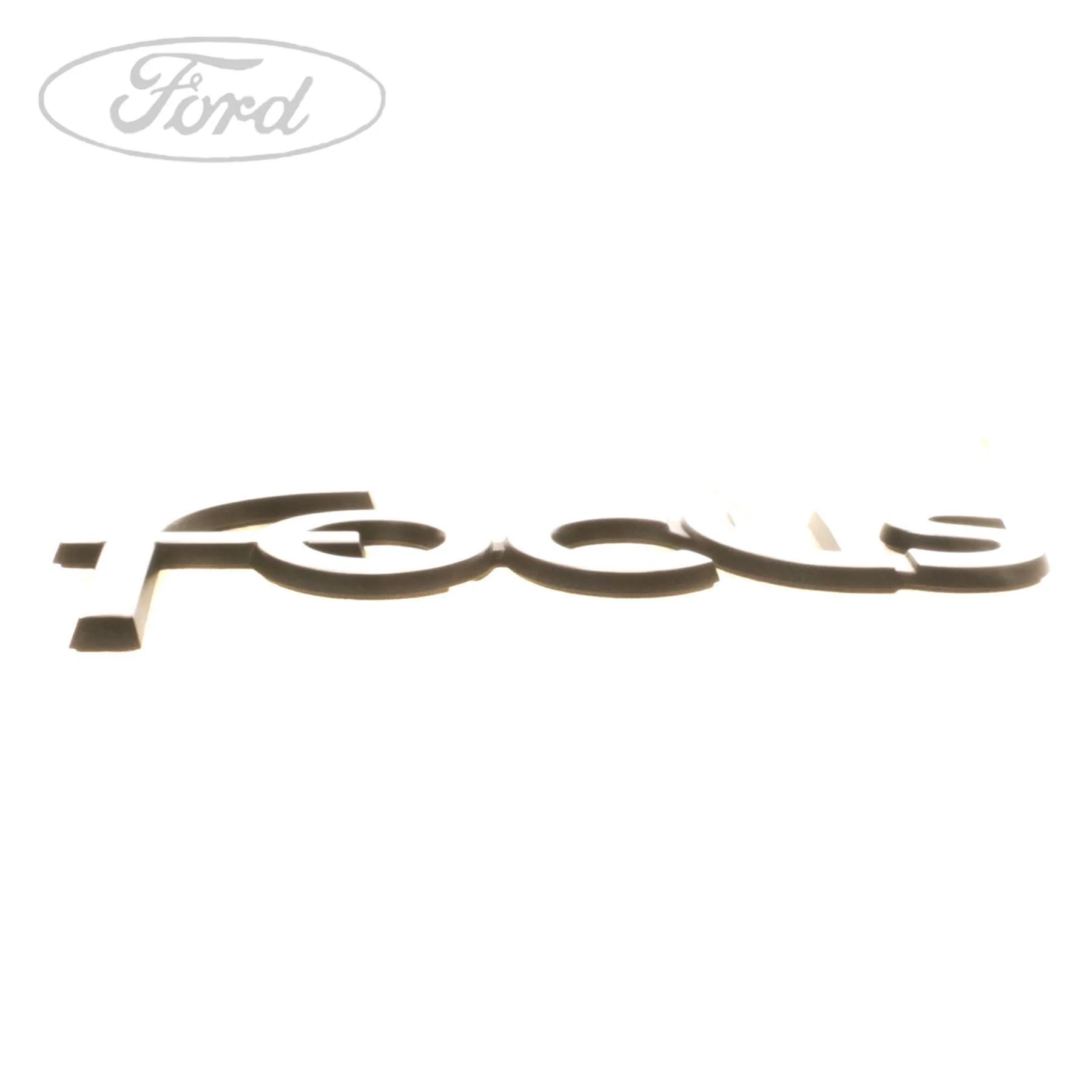 Ford Focus 1998-2005 Placa Nombre Parachoques Delantero Negra 1089611 - Image 5
