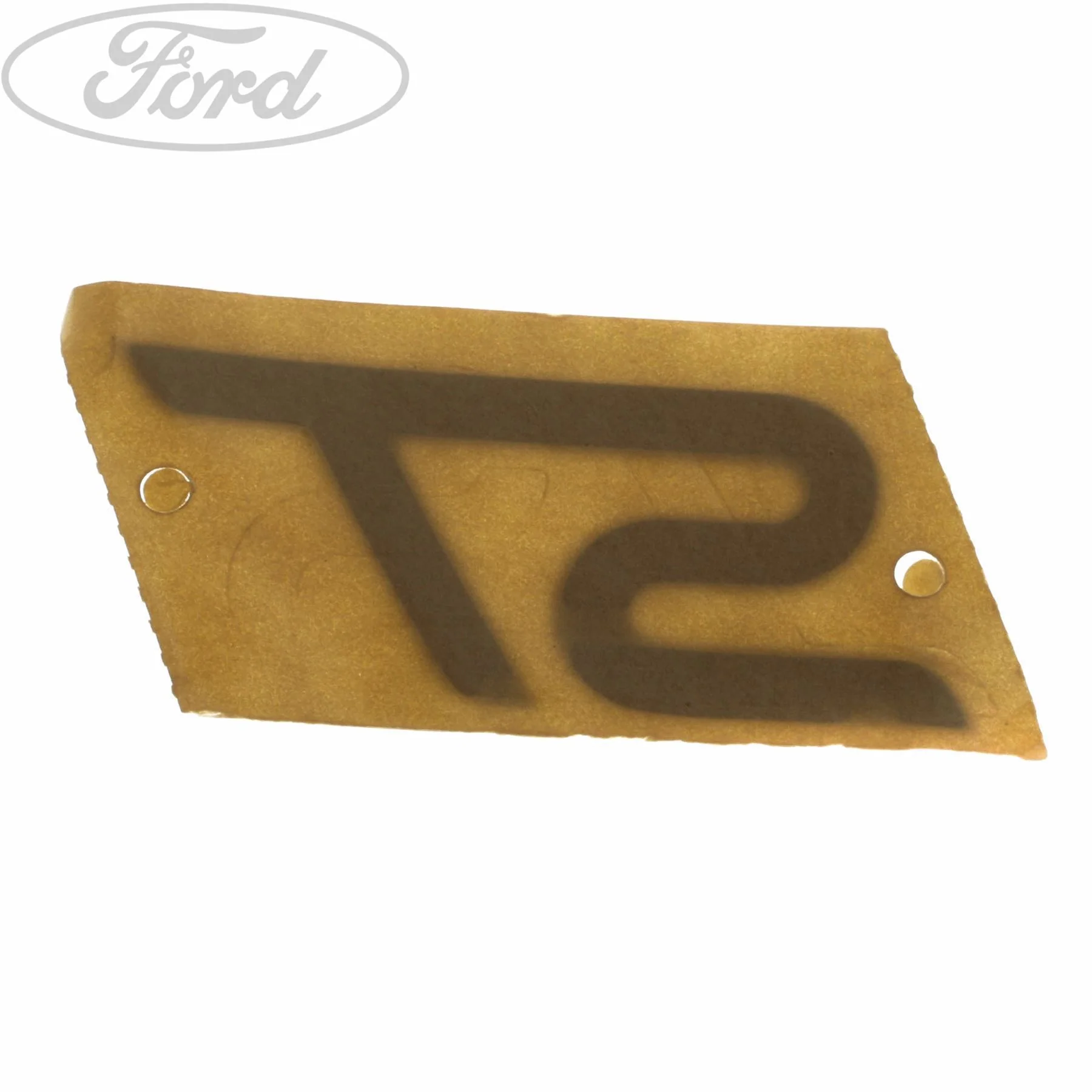 Ford Focus 2011-2024 ST/ST2 Placa Nombre Parachoques Trasero Negra 1748488 - Image 3