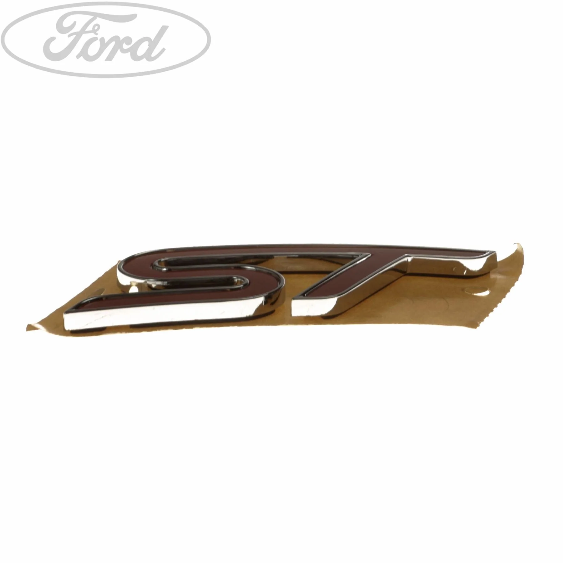 Ford Focus 2011-2024 ST/ST2 Placa Nombre Parachoques Trasero Negra 1748488 - Image 4