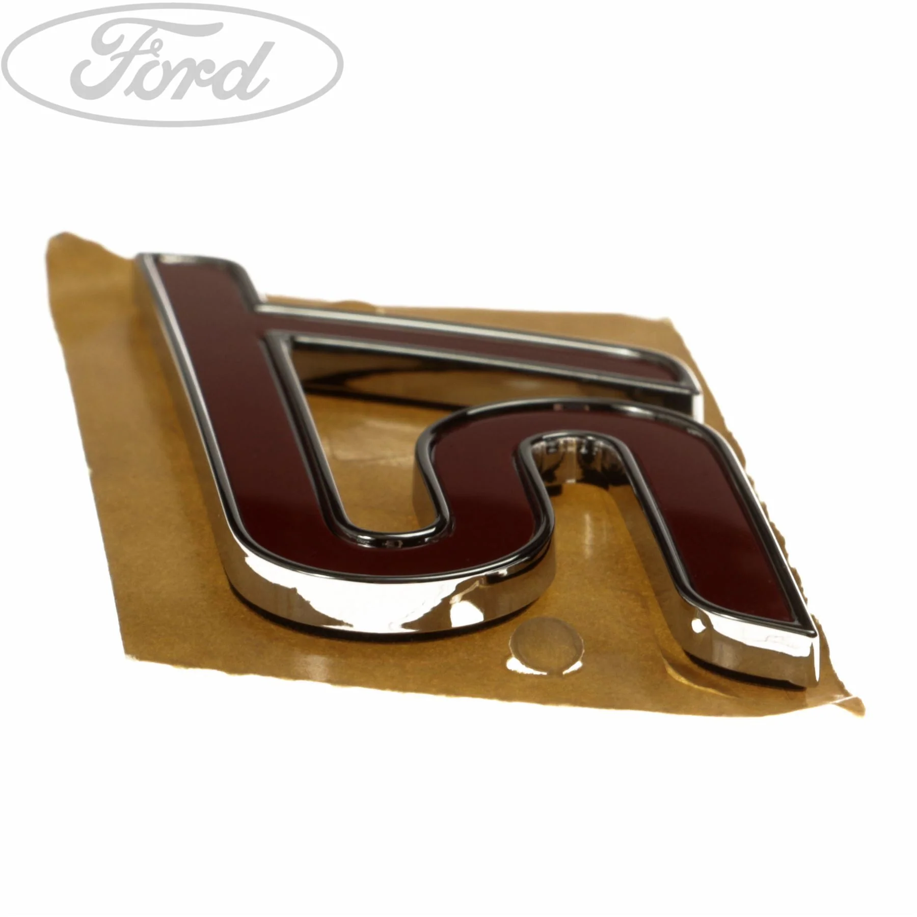 Ford Focus 2011-2024 ST/ST2 Placa Nombre Parachoques Trasero Negra 1748488 - Image 5